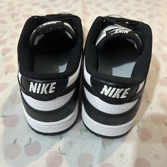 Nike Dunk Low Retro Panda Black Sneakers - Picture 6 of 7